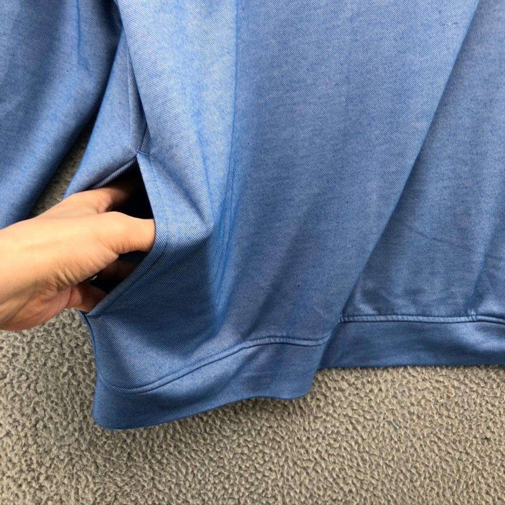TailorByrd Hoodie Mens Large Adult Blue Modal Blend Long Sleeve Pullover Logo - Picture 2 of 10
